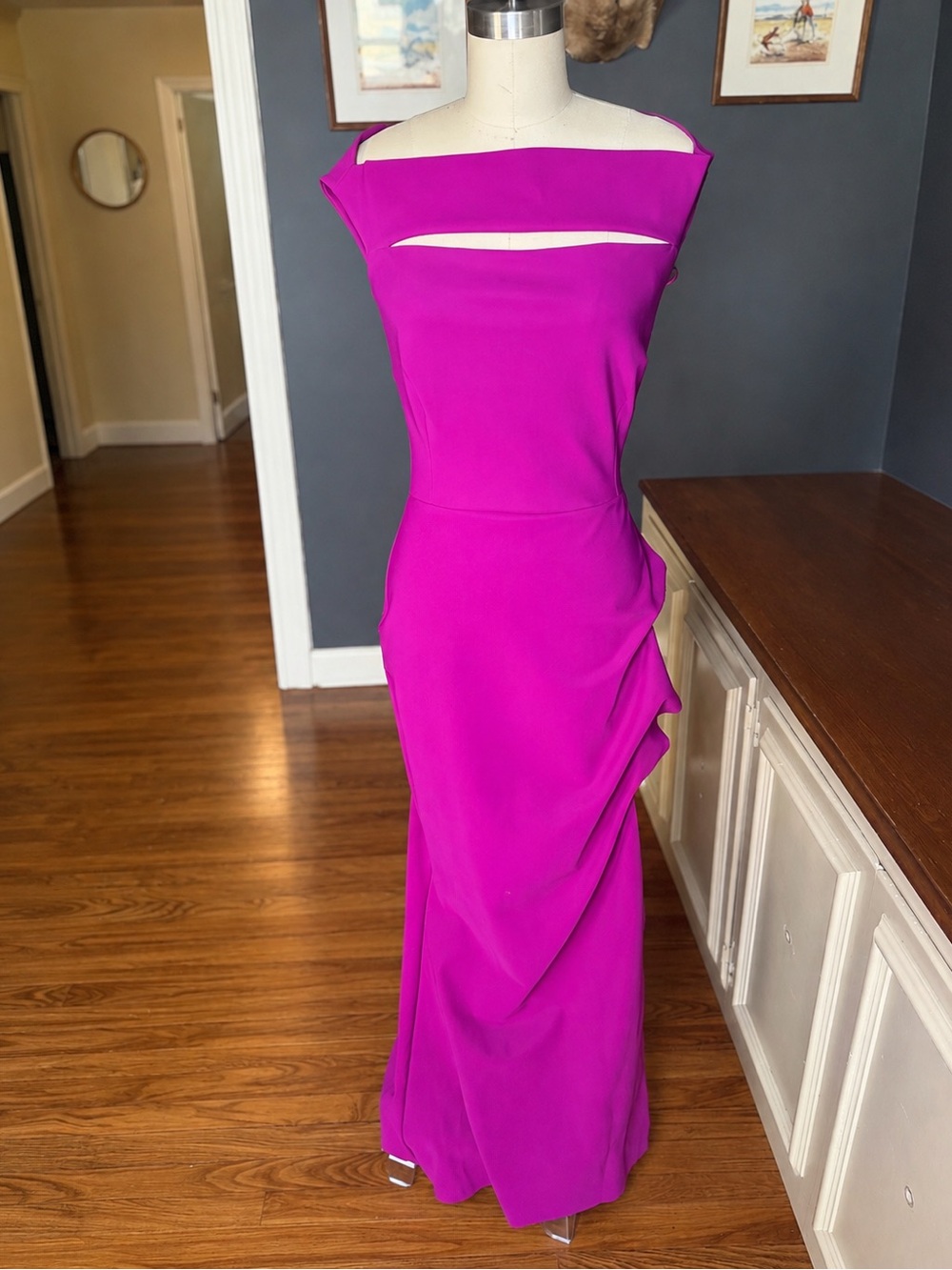 Chiara Boni Fuchsia Maxi Dress - Picture 6 of 7